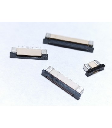 Schublade, 0.5mm Pitch, Kontakt unten