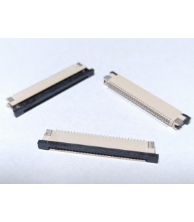 Schublade, 0.8mm Pitch, Kontakt unten